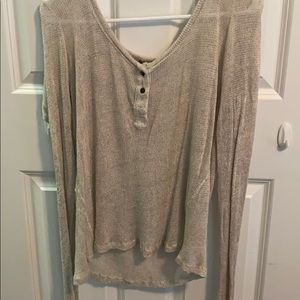 Brandy Melville See-through Long Sleeve